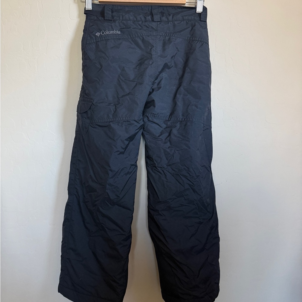 Columbia Black Kids Snow Pants 7 8